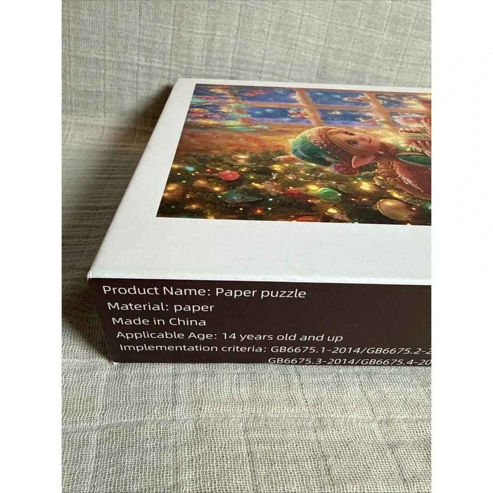 1000 Piece Jigsaw Puzzle Art In Every Piece Christmas Elf‎